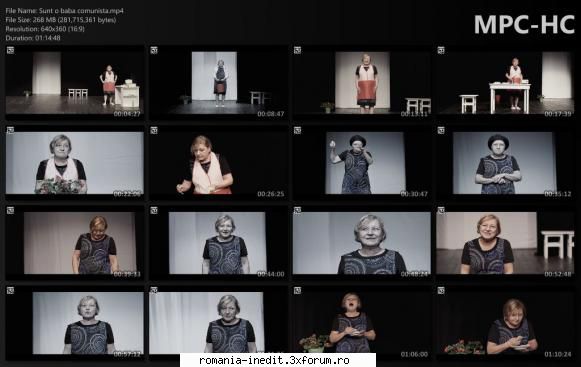 Sunt o baba comunista(Teatrul Radu Stanca) - Text: Dan Lungu Regia - Teatru rom�nesc - Romanian Theater