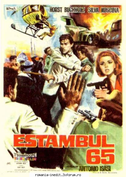 Sylva Koscina - Estambul 65 That Man in Istanbul Unser Mann aus - Filme clasice - Old Movies