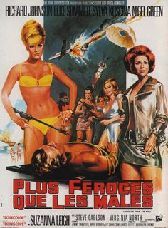 Sylva Koscina - Deadlier Than the Male Heisse Katzen 1967 - Filme clasice - Old Movies