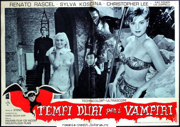 Sylva Koscina - Tempi duri per i vampiri 1959 Year:1959 Country - Filme clasice - Old Movies