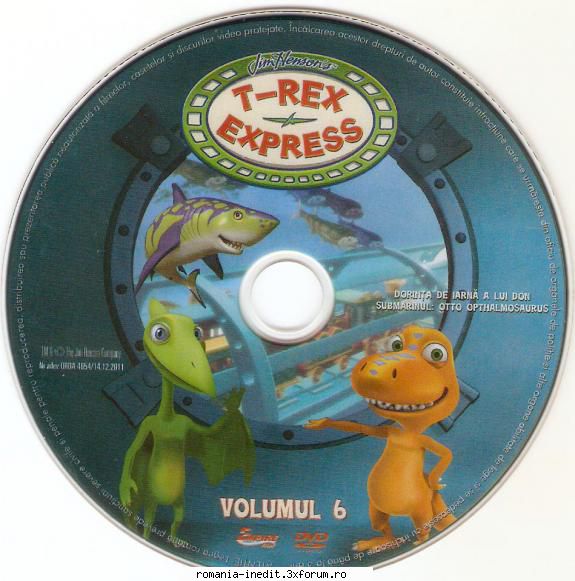 T-Rex Express (2011) - T-Rex Express DVD nr 6 Dorinta de iarna a lui - Filme pentru copii - Movies for kids