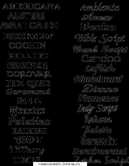 THEMES for PSP !!! - 140 FONTS pentru PSP pentru acei care nu sti sa - Emulatoare