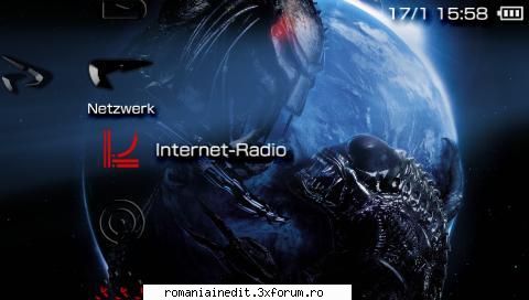 THEMES for PSP !!! - Alien vs Predator ptf theme - Emulatoare