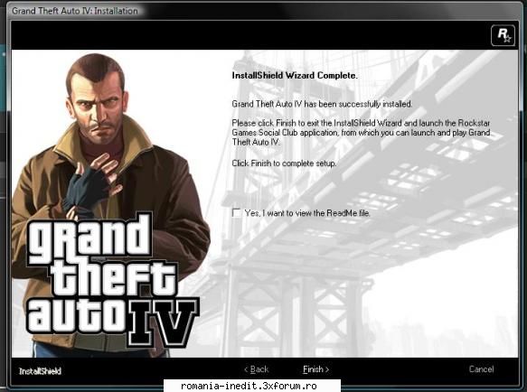 [TORRENT] Grand Theft Auto IV PC Edition - Hmmm... Jocu` s-a instalat. Ca sa pot juca, tre` - Jocuri - Games