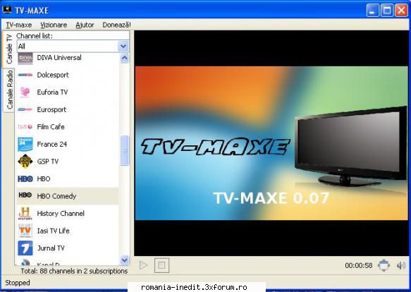 TV-Maxe pentru Windows - TV-Maxe pentru Windows - TV Channels & Posturi de Radio
