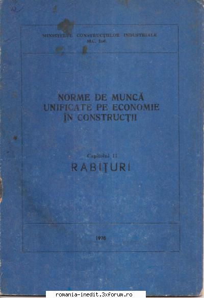 [T] Carti Electronice despre Constructii - Ministerul Construcțiilor Industriale - Carti in limba romana