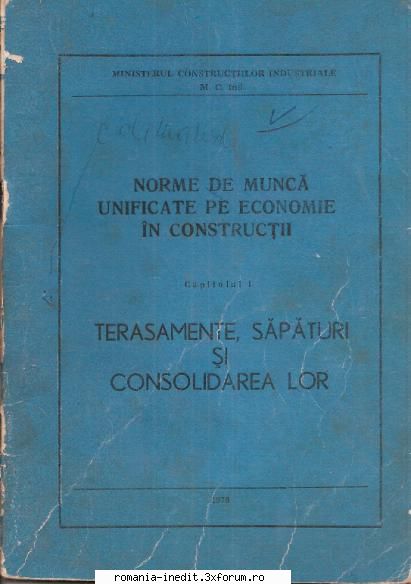 [T] Carti Electronice despre Constructii - Ministerul Construcțiilor Industriale - Carti in limba romana