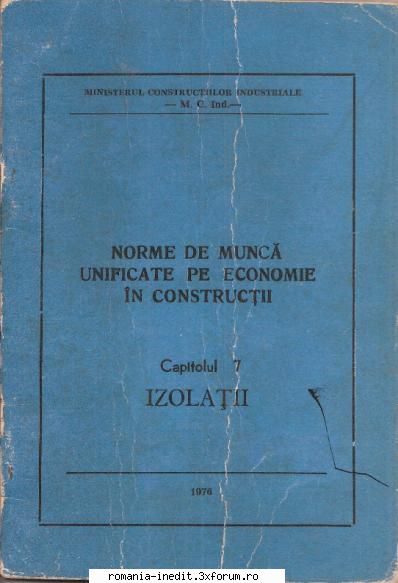 [T] Carti Electronice despre Constructii - Ministerul Construcțiilor Industriale - Carti in limba romana