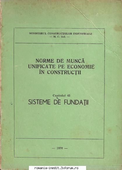 [T] Carti Electronice despre Constructii - Ministerul Construcțiilor Industriale - Carti in limba romana