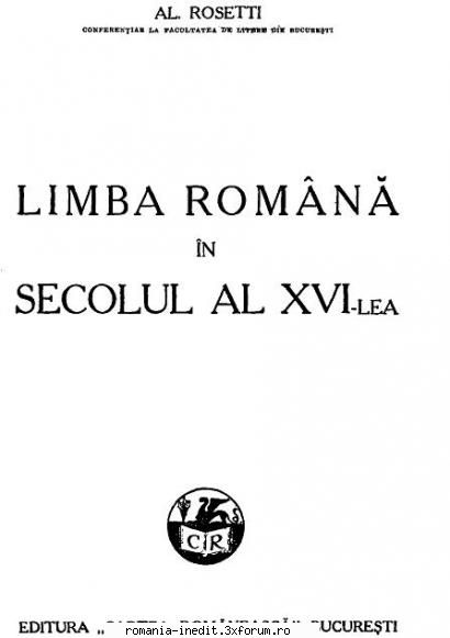 [T] Limba rom�nă - Ortografie, gramatică, dictionare - [1932] Limba romana i - Carti in limba romana