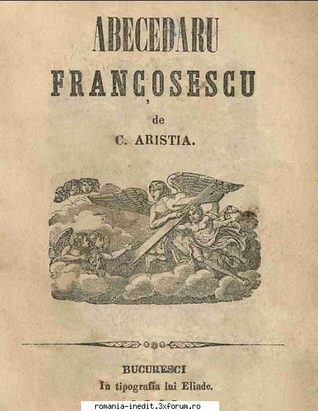 [T] Limba rom�nă - Ortografie, gramatică, dictionare - [1848] Abecedaru fran - Carti in limba romana