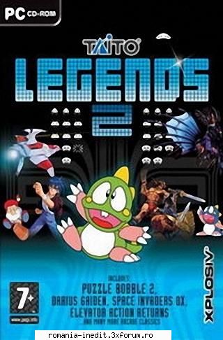 Taito Legends - vol 2 - Taito Legends - vol 2 English | 316.7 MB Taito - Full Games