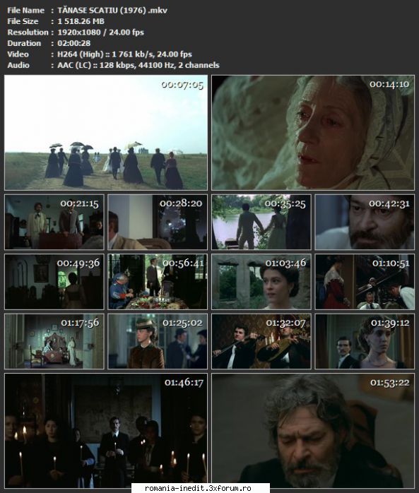 Tanase Scatiu / Neamul Comanestenilor (1976) - sasadoru - Filme rom�nesti - Romanian Movies