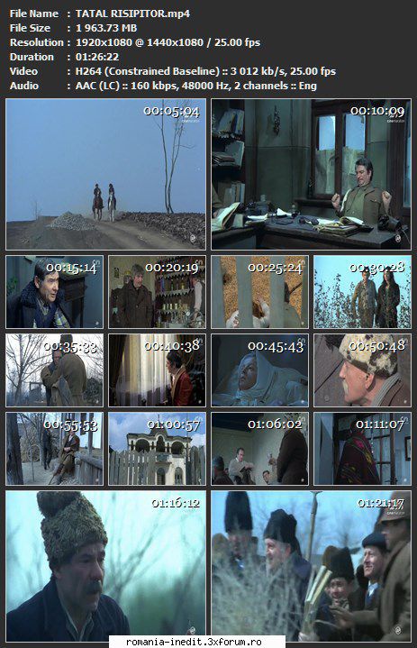 Tatal risipitor (1974) - sasadoru - Filme rom�nesti - Romanian Movies