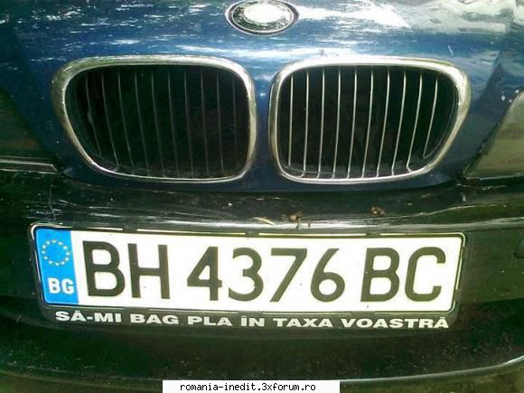 Taxa auto - Mesaj subtil pt guvern - Funny