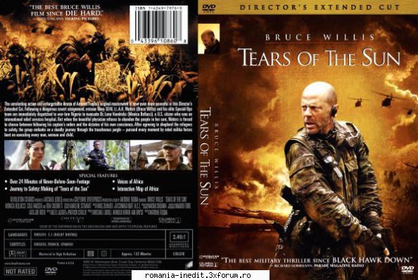 Tears Of The Sun (2003) - Tears of the Sun (2003) Lacrimi din Soare - Filme - Movies