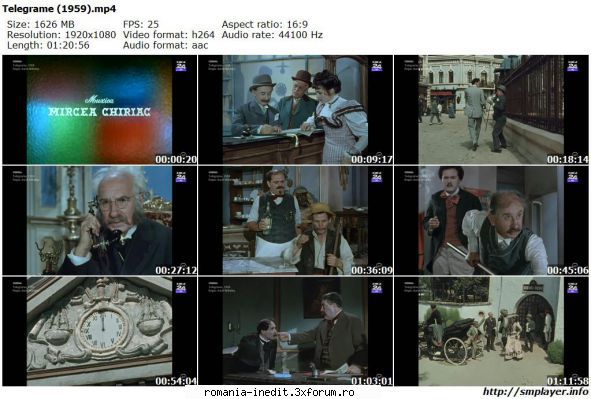 Telegrame (1959) - marianvo - Filme rom�nesti - Romanian Movies