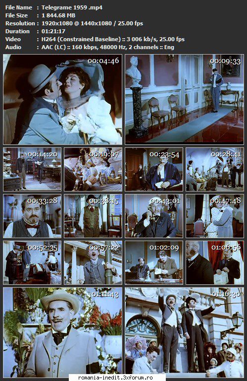 Telegrame (1959) - sasadoru - Filme rom�nesti - Romanian Movies