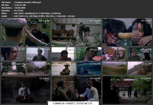 Terminus Paradis (1998) - sasadoru - Filme rom�nesti - Romanian Movies
