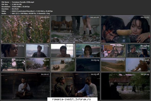 Terminus Paradis (1998) - sasadoru - Filme rom�nesti - Romanian Movies