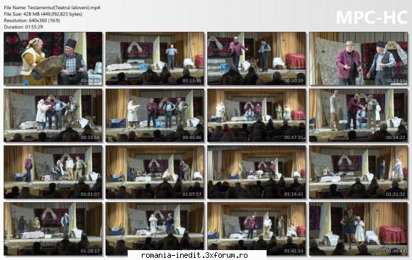 Testamentul(Teatrul Ialoveni) - bgl23 - Teatru rom�nesc - Romanian Theater