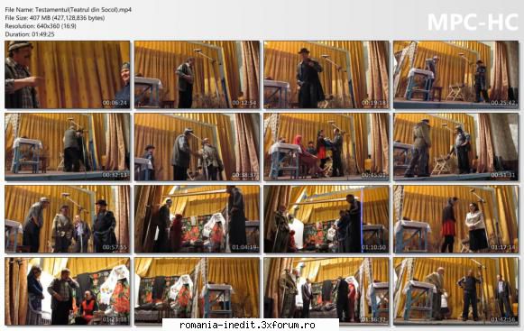Testamentul(Teatrul din Socol) - bgl23 - Teatru rom�nesc - Romanian Theater