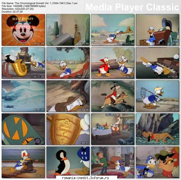 The Chronological Donald Vol. ) - Link Amazon: Desene incluse in disk - Filme pentru copii - Movies for kids
