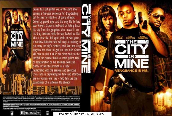 the city is mine gruver has just gotten out of the joint after serving a five-year sentence for but