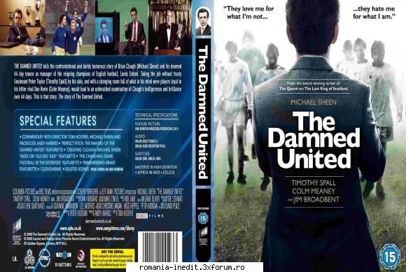 The Damned United 2009 LiMiTED DVDRiP XviD - Subtitrare ROMANA Rezumat Bazat pe romanul - Filme - Movies