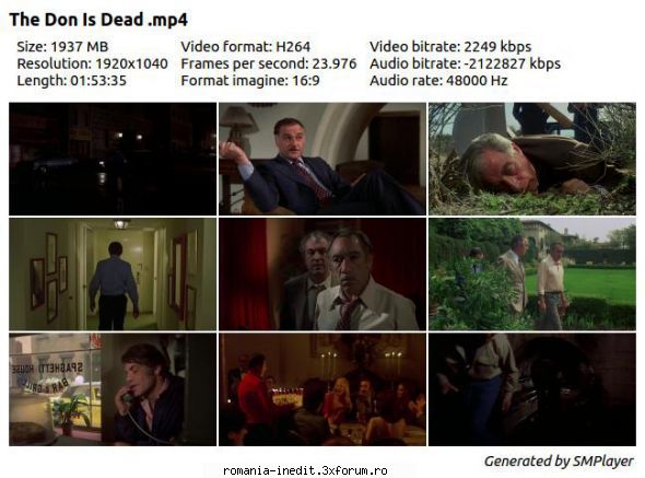 The Don Is Dead (1973) - The Don Is Dead (1973) MP4 Subtitrare / Romana 2 - Filme clasice - Old Movies
