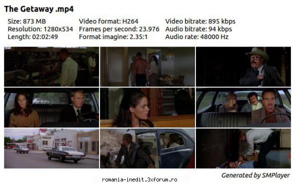The Getaway (1972) - The Getaway (1972) Mp4 Subtitrare / Romana 874 MB - Filme clasice - Old Movies