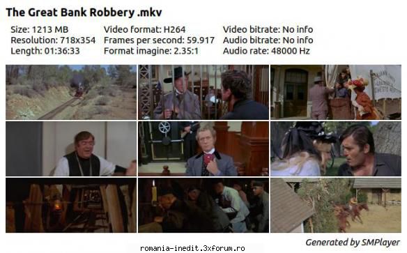 The Great Bank Robbery (1969) - The Great Bank Robbery (1969) MKV Subtitrare / - Filme clasice - Old Movies