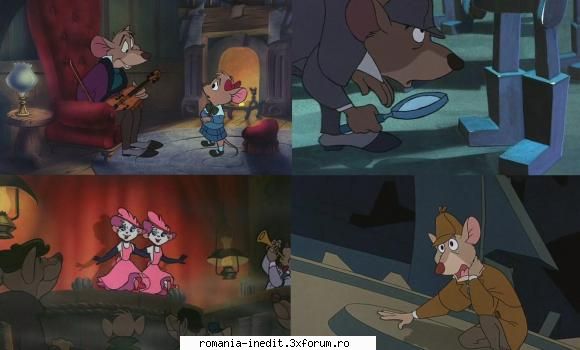 The Great Mouse Detective (1986) - Calitatea imaginii e buna, la fel - Filme pentru copii - Movies for kids
