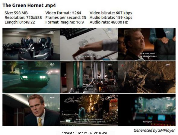 The Green Hornet (2011) - The Green Hornet (2011) TVRip / MP4 Subtitrare / - Filme - Movies