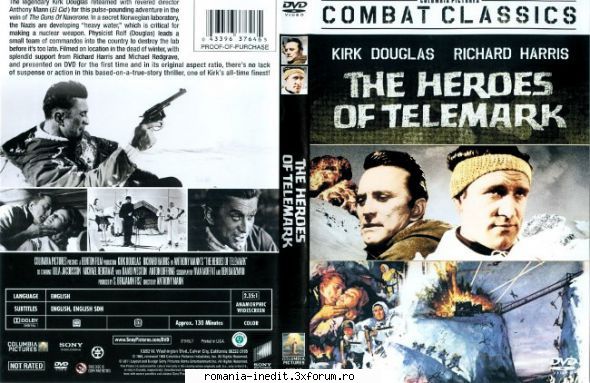The Heroes of Telemark (1965) - Repostare ! MP4 Subtitrare / Romana inclusa - Filme clasice - Old Movies