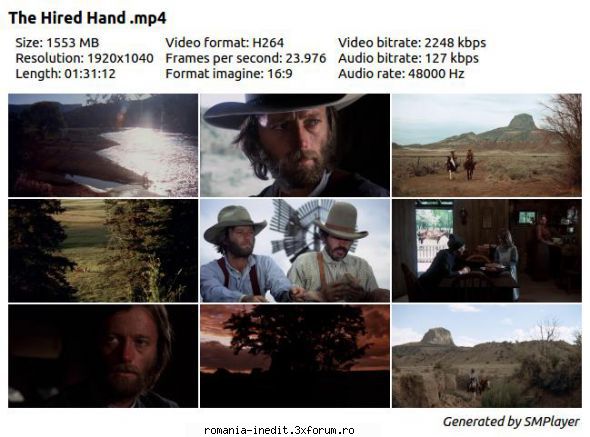 The Hired Hand (1971) - The Hired Hand (1971) MP4 Subtitrare / Romana 1,6 - Filme clasice - Old Movies