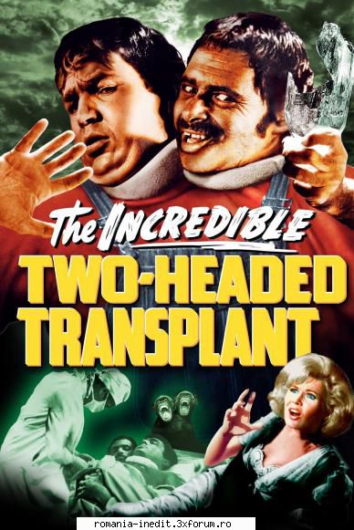 The Incredible Two-Headed Transplant 1971 - The Incredible 2-Headed Transplant - Filme clasice - Old Movies