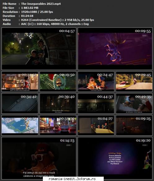 The Inseparables (2023) - The Inseparables (2023) Audio engleză - Filme pentru copii - Movies for kids