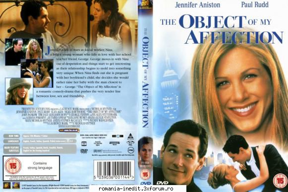 The Object of My Affection (1998) - The Object of My Affection (1998) Nina este - Filme - Movies