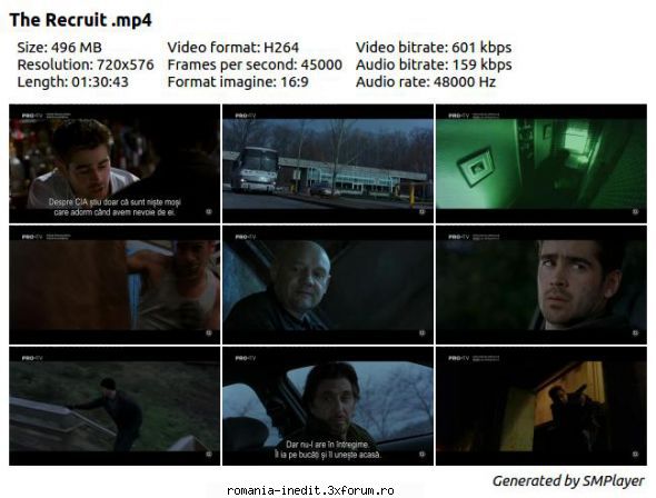 The Recruit (2003) - The Recruit (2003) TVRip / MP4 Subtitrare / - Filme - Movies