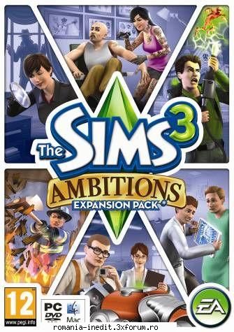 The Sims 3 Ambitions-ViTALiTY - The Sims 3 - Ambitions (c) EA Protection - Jocuri - Games
