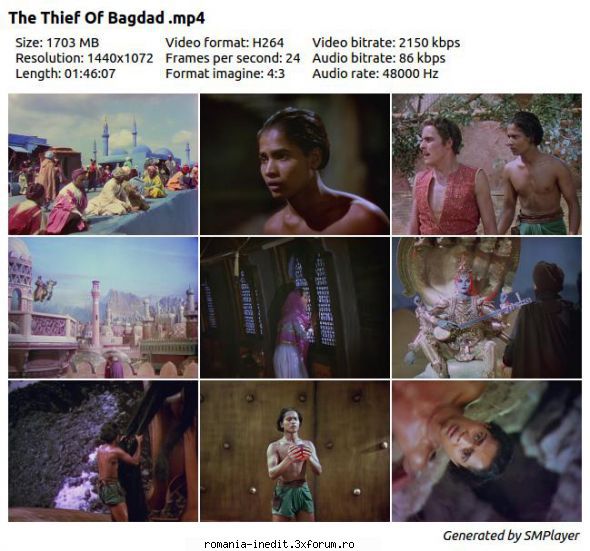 The Thief of Bagdad (1940) - The Thief Of Bagdad (1940) MP4 Subtitrare / - Filme clasice - Old Movies