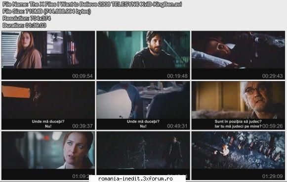 The X-Files: I Want to Believe (2008) - The X Files: I Want to Believe 2008 TELESYNC - Filme - Movies