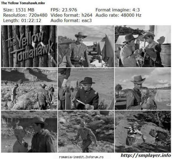 The Yellow Tomahawk (1954) - The Yellow Tomahawk (1954) Audio / Engleza - Filme clasice - Old Movies