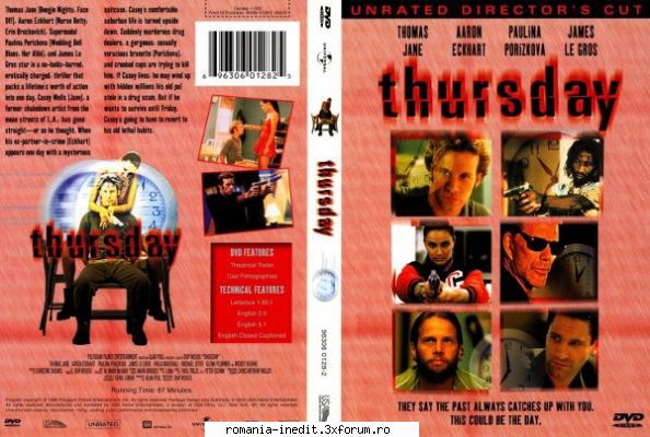 Thursday (1998) - Thursday (1998) O zi periculoasă Morala - Filme - Movies