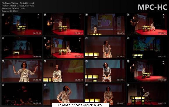 Tiadora(Teatrul Municipal George Bacovia Bacau) - After Maria Manolescu - Teatru rom�nesc - Romanian Theater