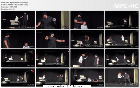 Tigrul(Teatrul Godot) - bgl23 - Teatru rom�nesc - Romanian Theater