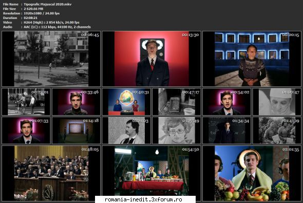 Tipografic Majuscul (2020) - sasadoru - Filme rom�nesti - Romanian Movies
