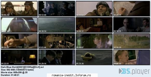 Tmavomodr� svet ( Dark Blue World) (2001) - valentin344 - Filme - Movies