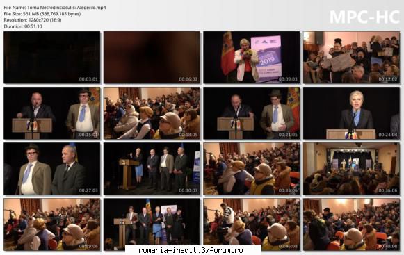 Toma necredinciosul si alegerile(Teatrul BPH Cahul) - bgl23 - Teatru rom�nesc - Romanian Theater